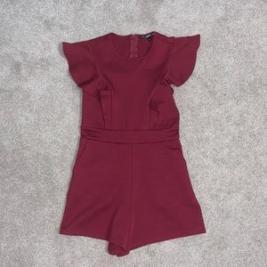 miss behave girls formal romper